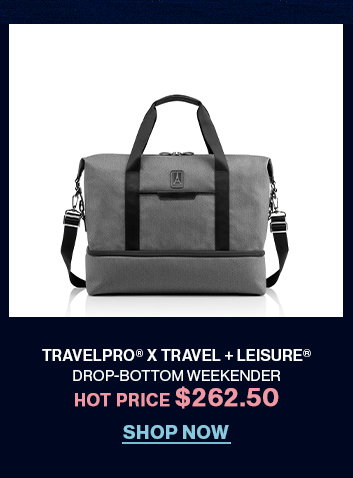 Travelpro® x Travel + Leisure® Drop-Bottom Weekender