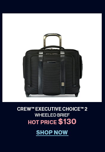 Crew™ Executive Choice™ 2 Wheeled Brief
