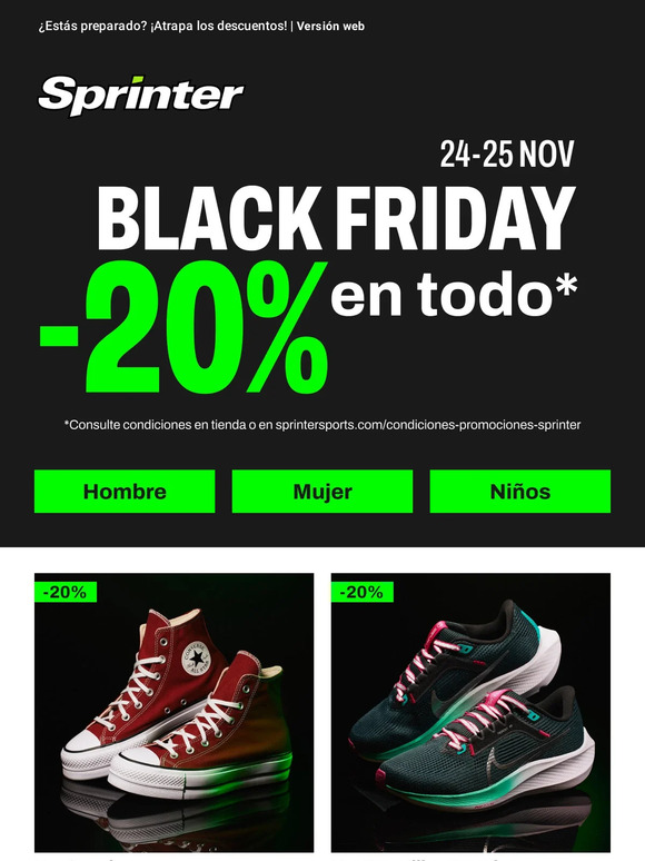 🚨 BLACK FRIDAY🚨 -20% en TODO