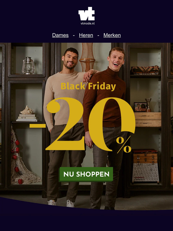 ⚫️ BLACK FRIDAY 20% korting op alles