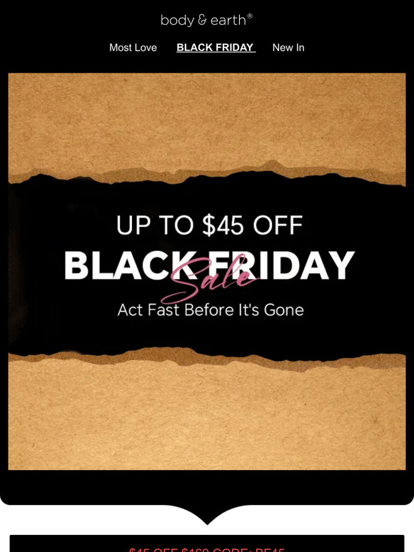 🔥Tick-tock, Black Friday Rocks: Grab Your $45 Off🛒