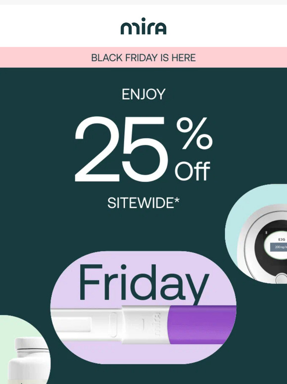 Mira Fertility Kickstart Your Pregnancy Journey This BLACK FRIDAY! 🔥