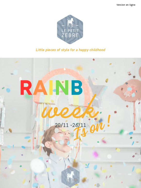 🌈 La RAINBOW WEEK continue : -10% sur toute la catégorie FÊTE 🌈
