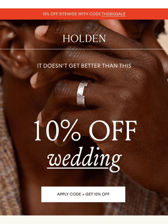 holden Email Newsletters Shop Sales, Discounts, and Coupon Codes