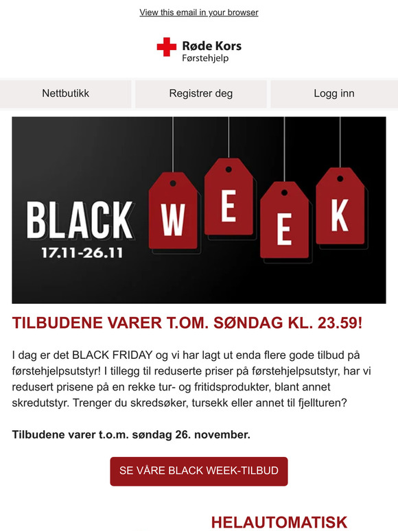 🖤⏳BLACK WEEK-priser hele helgen⏳🖤
