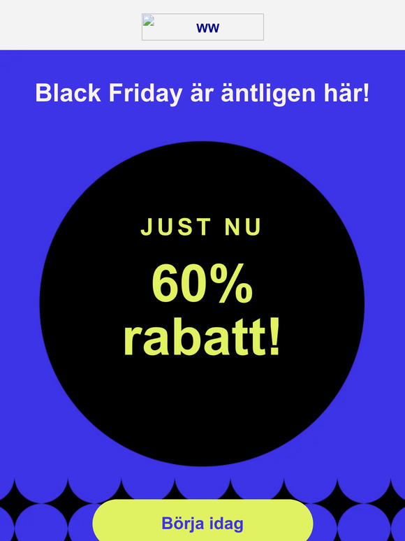 Äntligen... Black Friday börjar NU!