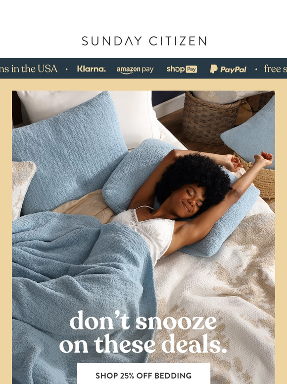 BETTER SLEEP, ON SALE 😴