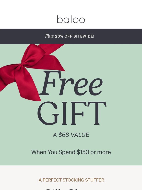 Your FREE Gift, $68 Value!