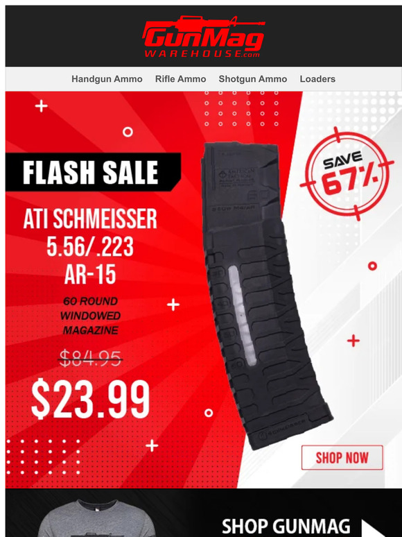GunMag Warehouse 24Hour Flash Sale ATI Schmeisser 5.56/.223 AR15
