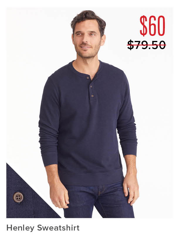 Henley Sweatshirt