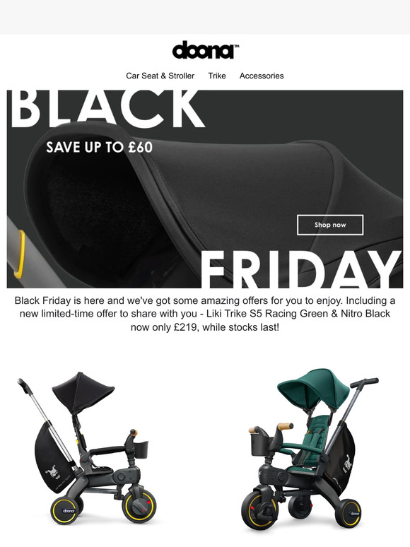 Black Friday is here - don't miss out 🤩