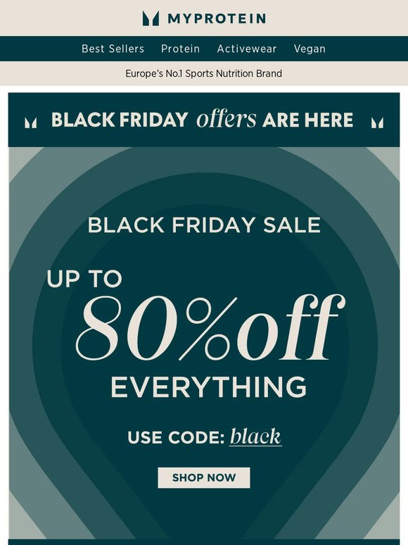Black Friday Sale Now LIVE | Up to 80% off
