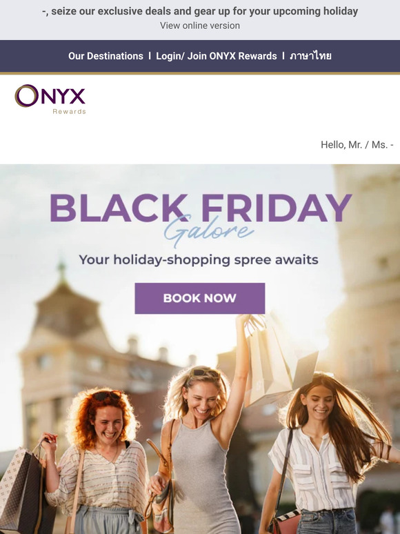 📍 Black Friday is here, don't let our members only offer slip away!