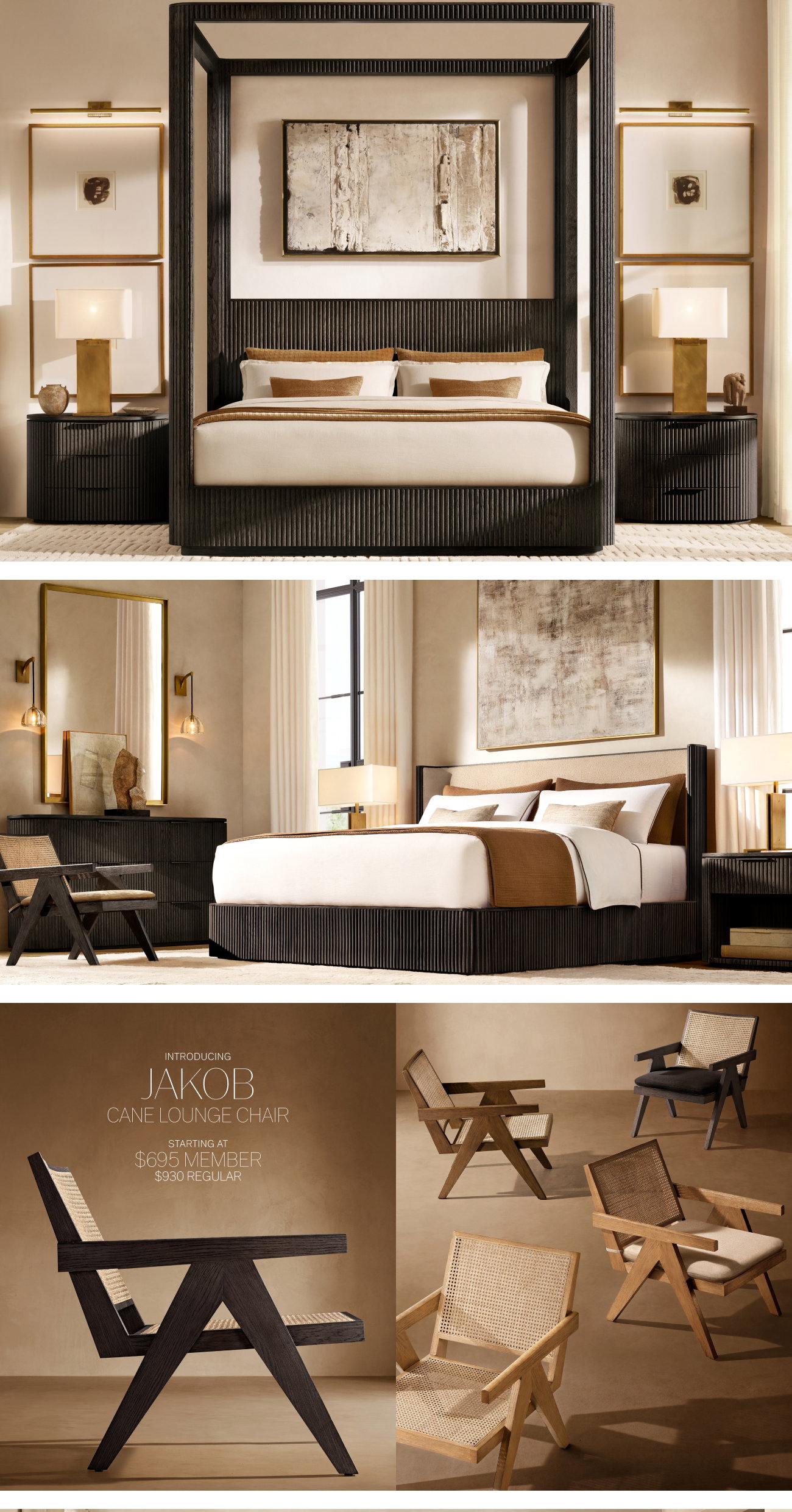 Restoration Hardware: The New Byron Collection in Reeded European Oak ...