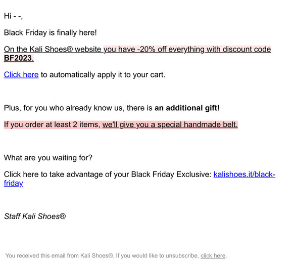 Black Friday Gift! 🔥 🎁
