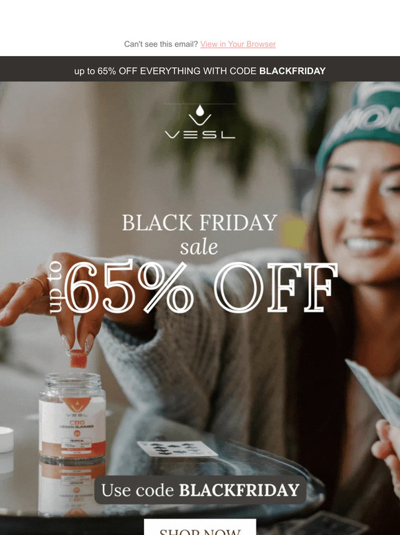 BLACK FRIDAY SALES STARTS NOW!