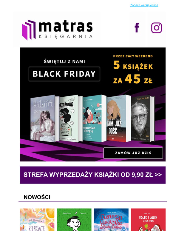 Książkowe Szaleństwo na BLACK FRIDAY🔥