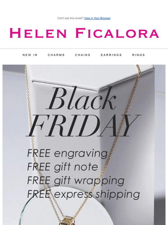 You're Invited! ✨ Shop Black Friday At Helen Ficalora!
