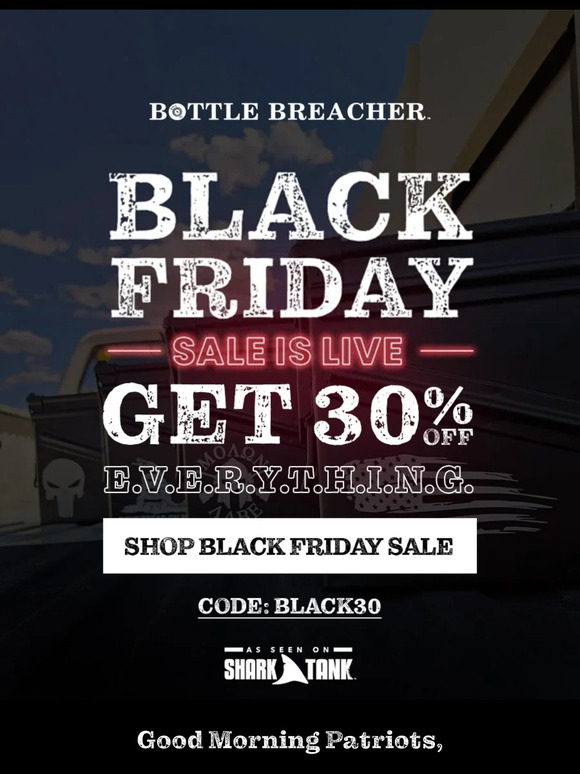 ⬛ BLACK FRIDAY deals are now LIVE! ⬛