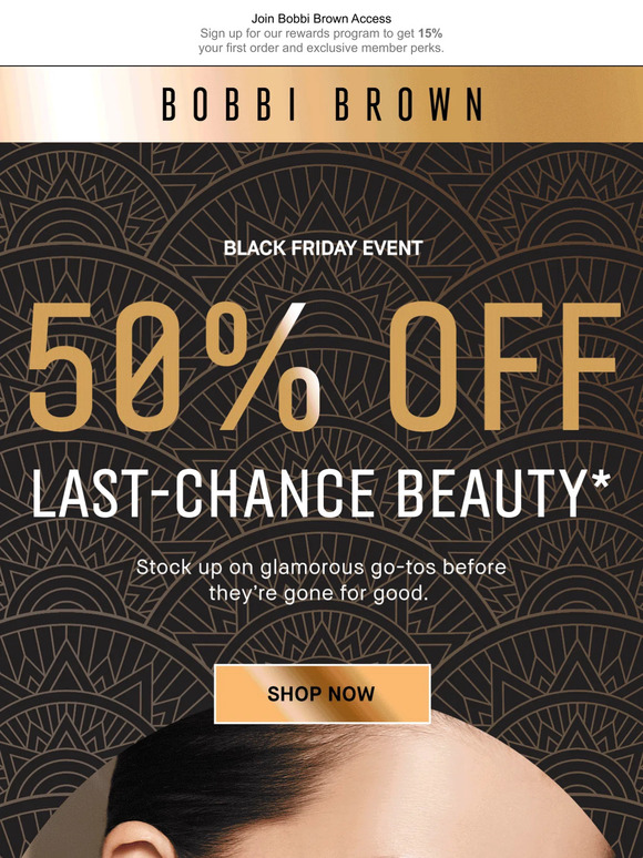 Get 50% off soon-to-be-gone beauty essentials