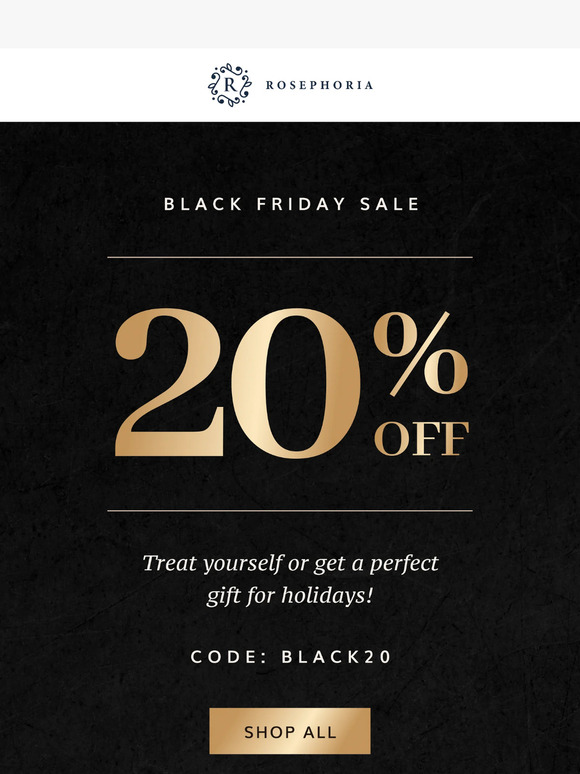 24-Hour Black Friday Special 🌹