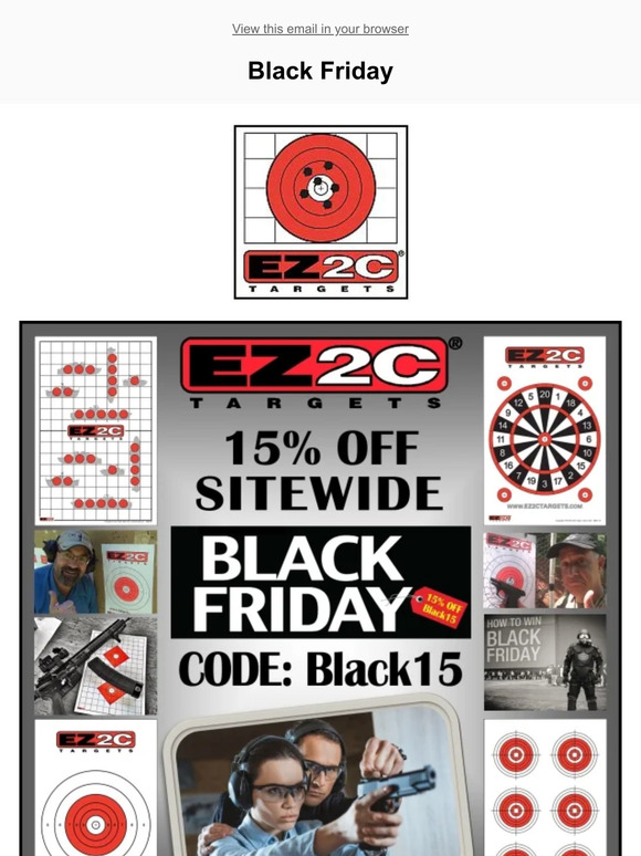 Ready, set, shop! EZ2C's Black Friday Sale is here! 🎉