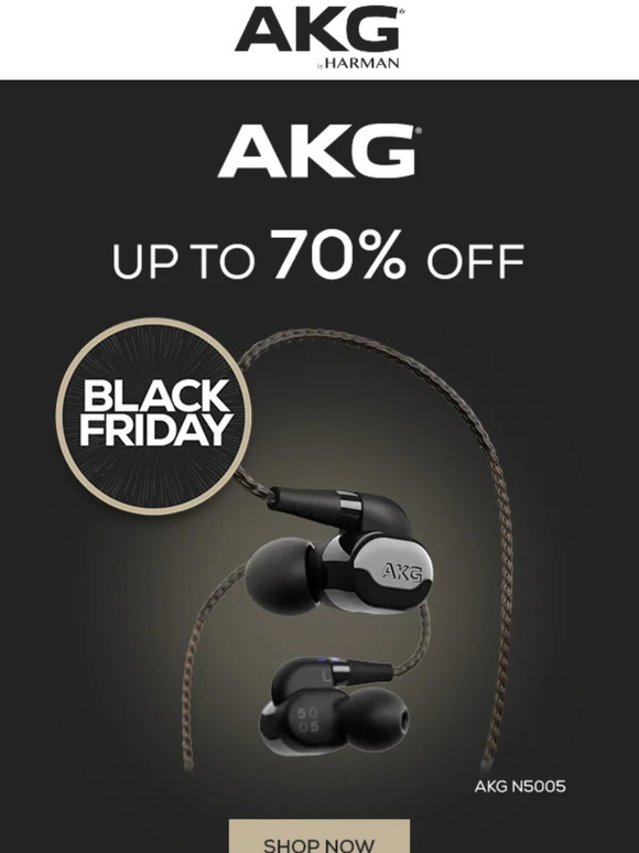 Biggest Savings of the Year! Black Friday Sale Up to 70% off