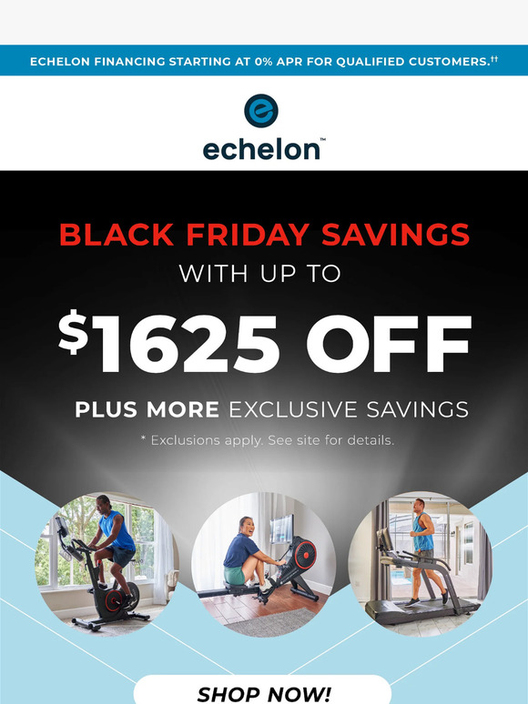 echelon black friday 2020