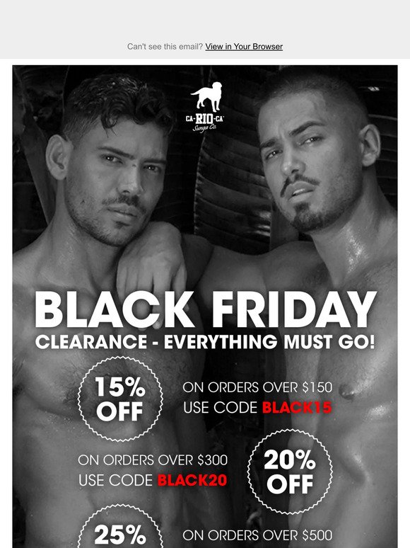 Start saving with Black Friday Deals! 📣🚨🩲
