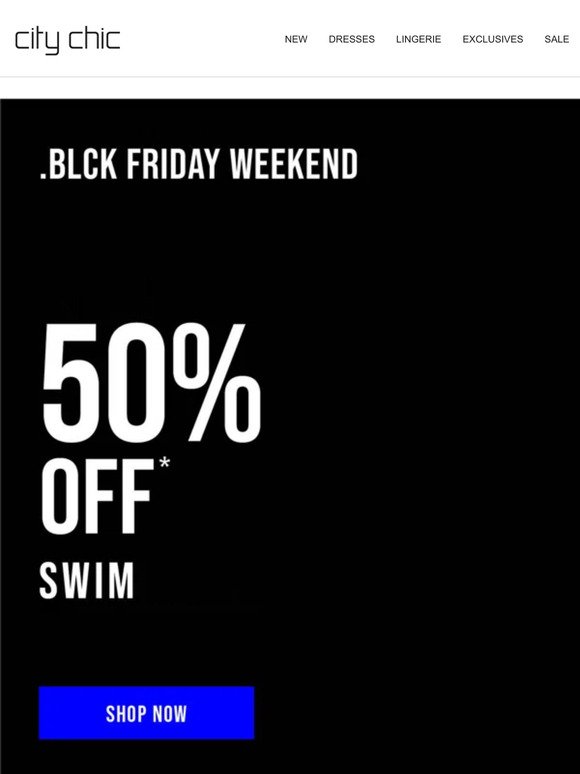 Black Friday Weekend is ON In-Store & Online