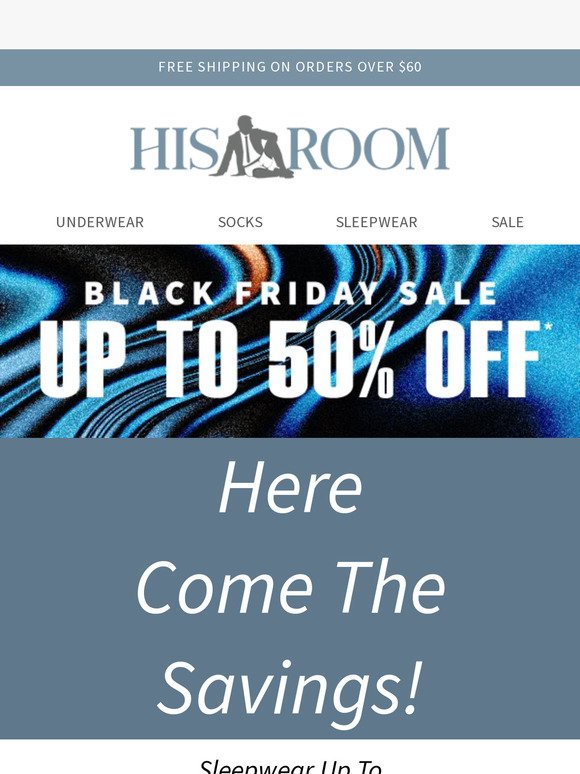 Black Friday Bliss: Up to 50% off Sale