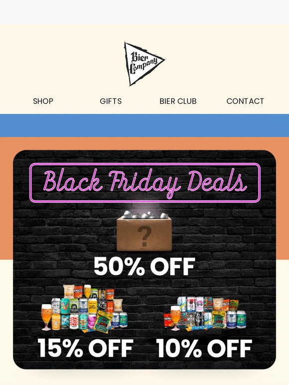 Black Friday savings have arrived ⚡️