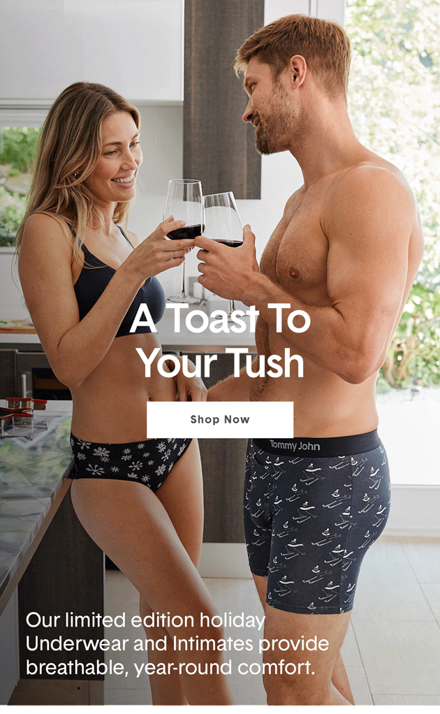 Introducing Tommy John Women's: Tell your old underwear it just