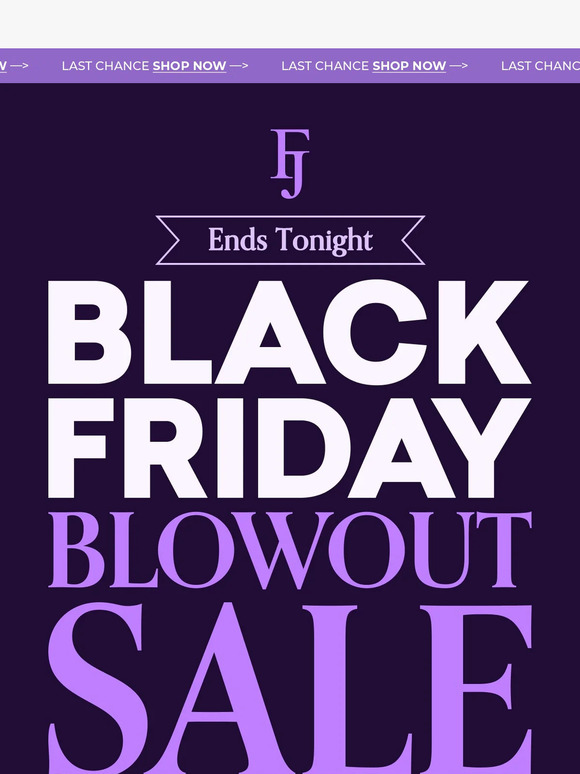 ⏳ FINAL HOURS: Up to 75% off EVERYTHING!