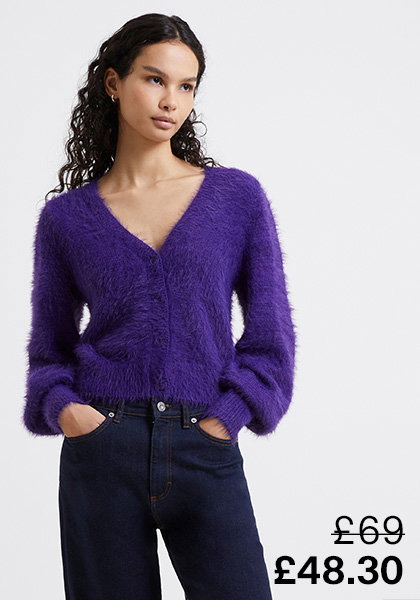 Meena Fluffy Cardigan