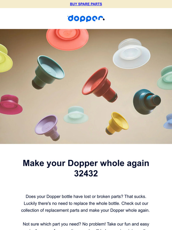 Make your Dopper Bottle whole again. 💙