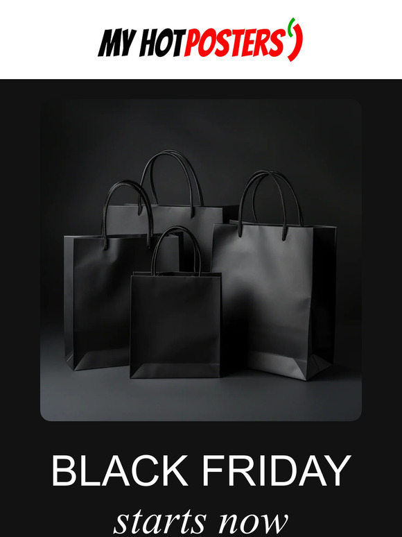 Black Friday starts now