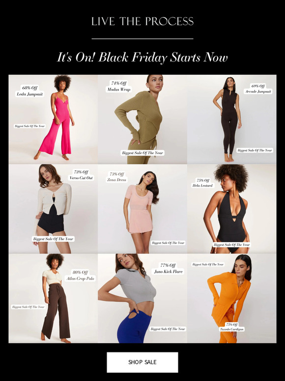 It's On! Black Friday Starts Now