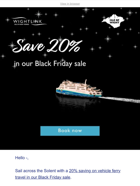 Black Friday savings are here! 🖤