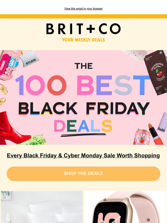Brit + Co Black Friday Is Here 🙌 Milled