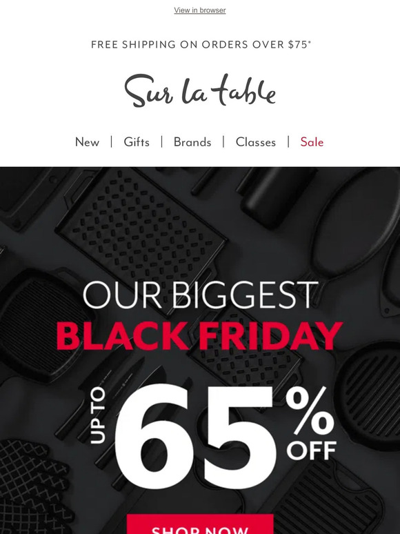 The Best of Black Friday—Staub up to 70% off  ✔