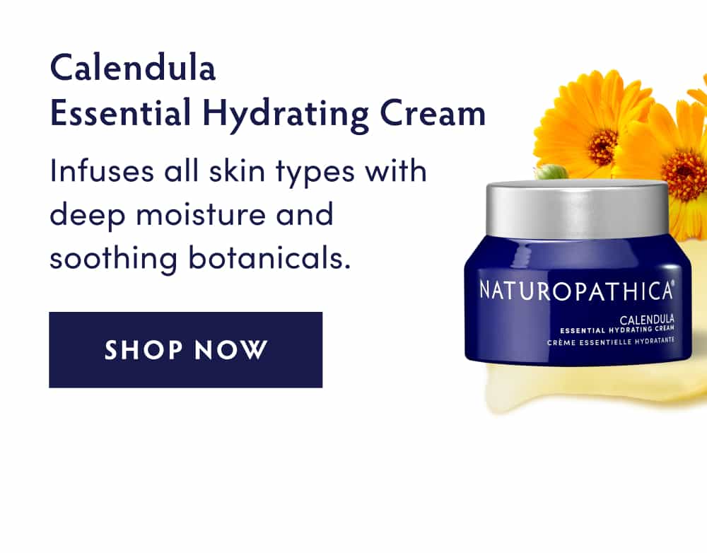 Calendula Essential Hydrating Cream: Infuses all skin types with deep moisture and soothing botanicals.