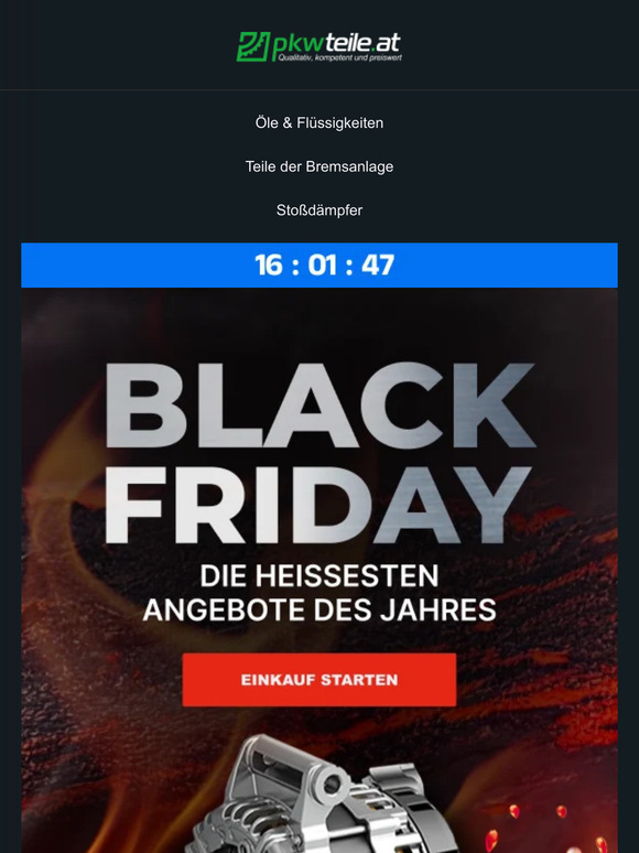 🔥 Es ist so weit! Black Friday