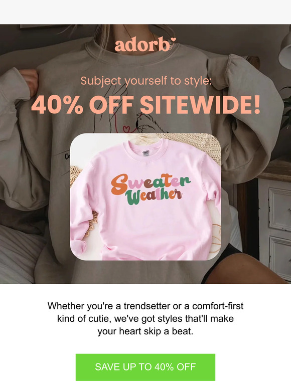 It's Black Fri-YAY sale!