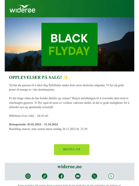 Black Flyday | Brennhete tilbud! 🏷️🔥
