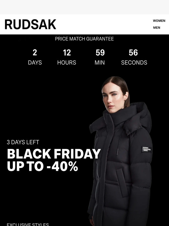 UP TO -40% | The Best Friday of the Year