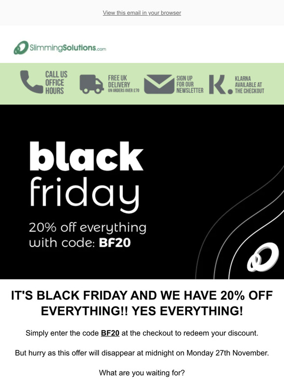 Black Friday! 🖤