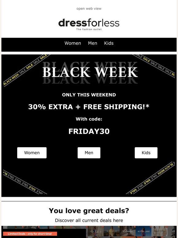 Save quickly: 30% EXTRA DISCOUNT!