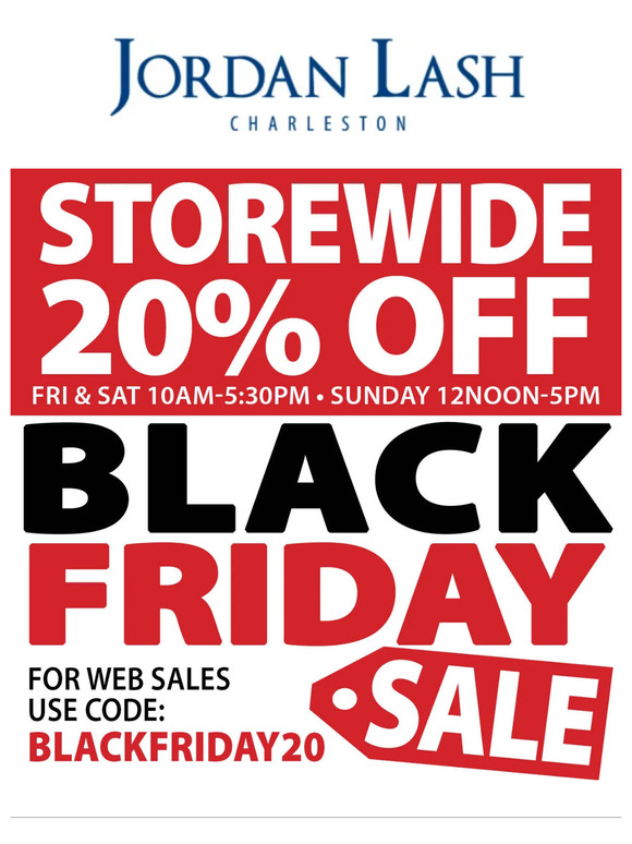 IN STORE Black Friday Weekend Sale!
