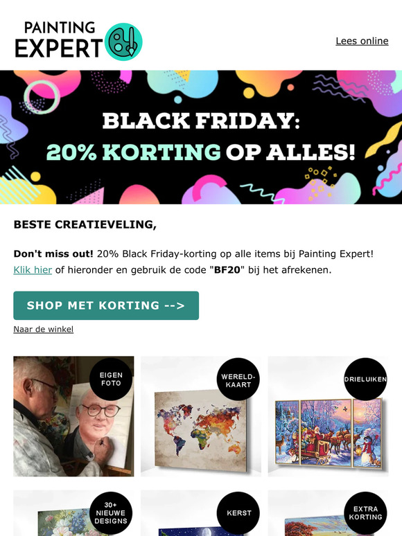 🎉 ALLES met 20% korting!